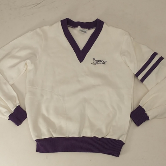 1982 Epcot Center Walt Disney Sweatshirt USA Mares - Picture 9 of 10